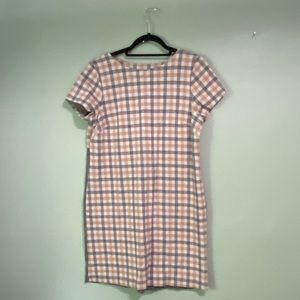 J. Jill plaid shirt dress